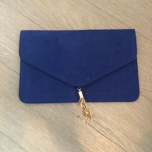 ASOS tassel clutch bag